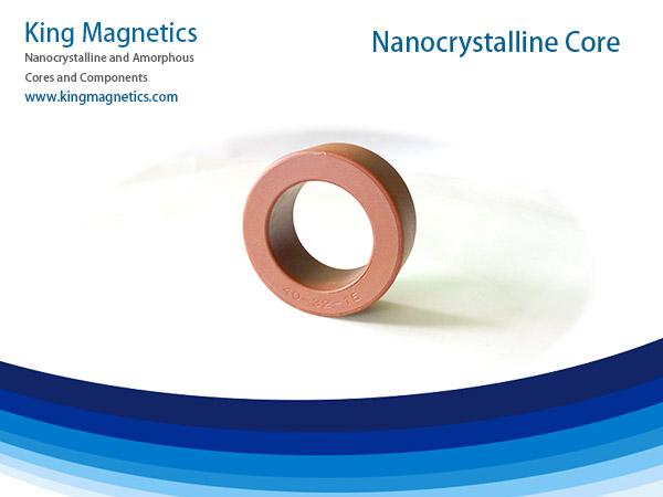 高いインダクタンスNanocrystallineの無定形の円環形状のフェライト磁心