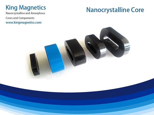 VFDモーターEMI共通モード ノイズ・フィルタの楕円形はNanophy Cores.jpgを形づける