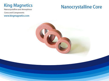 高周波変流器のnanocrystallineの無定形の円環形状の中心